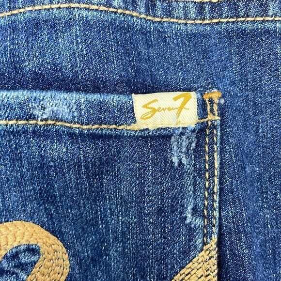 Seven7 Luxe Thalia Jeans distressed size 20 - Picture 4 of 12